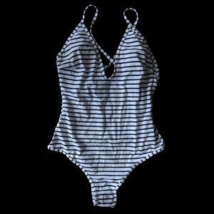 Lasting Appeal Stripe One-Piece Swimsuit